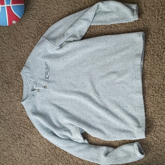 1/4 Button up Sherp Sweater - Picture 1 of 5